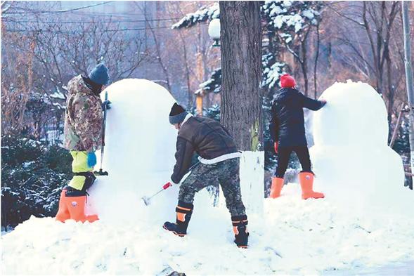 雪域传奇，07哈尔滨雪人的故事