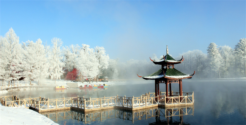 吉林白山，壮美风景，一览无余